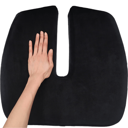 Long U-Shape Memory Foam Tailbone Seat Cushion