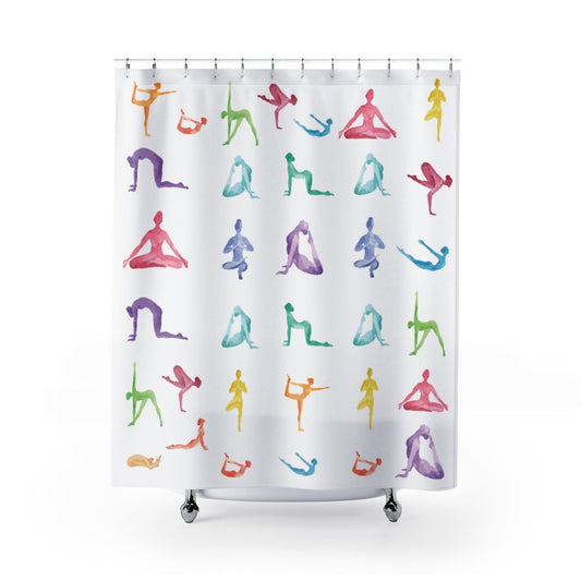 Yoga Sanctuary Shower Curtain — Namaste in the Shower
