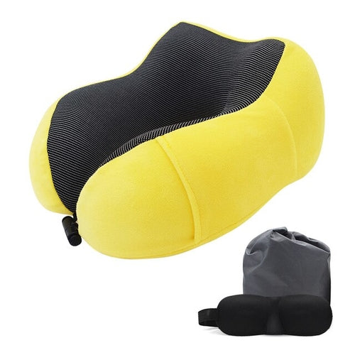 Memory Foam U-Shaped Neck Pillow
