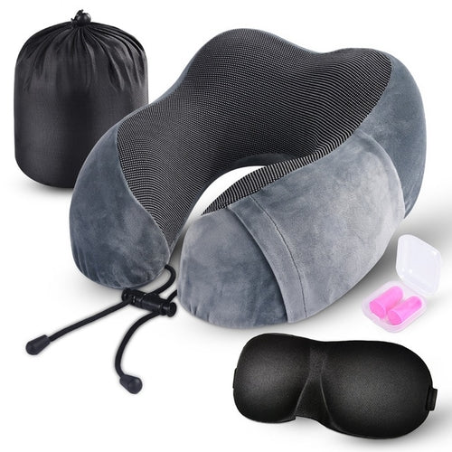 Memory Foam U-Shaped Neck Pillow