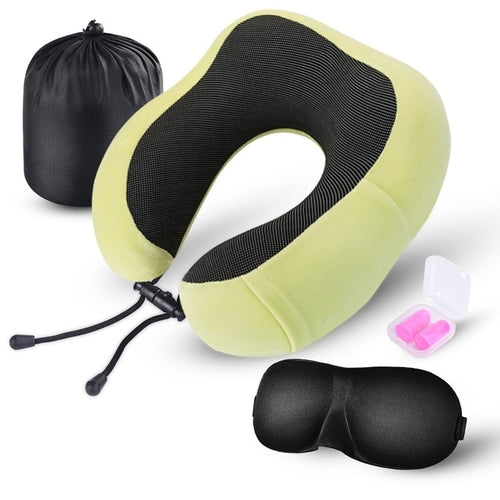 Memory Foam U-Shaped Neck Pillow