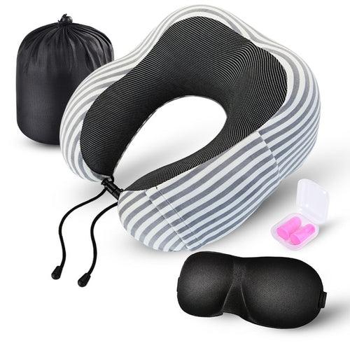 Memory Foam U-Shaped Neck Pillow