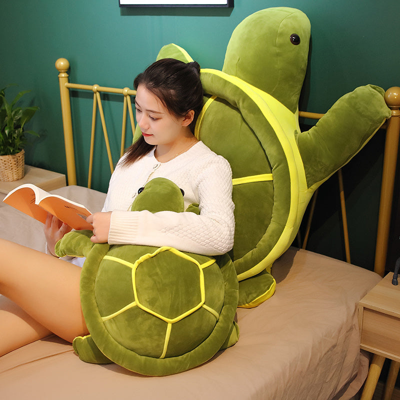 35/45/55cm Lovely Tortoise Plush Pillow