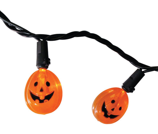 Halloween Orange Pumpkin LED Lights – Light Up the Spooky Season with a Glow That Ghouls Will Love