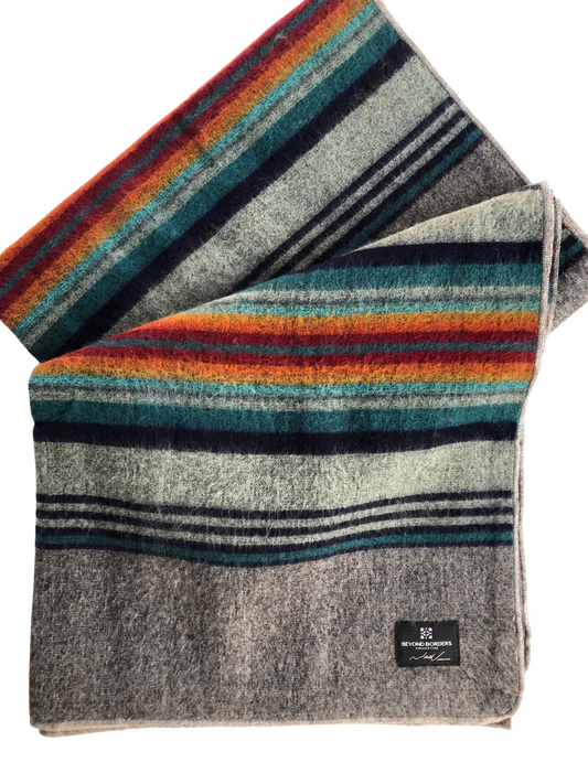 Bring the Soul of the Andes Home — The El Viajero Blanket.