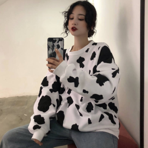 Oversized Gothic Cartoon Hip Hop Hoodie