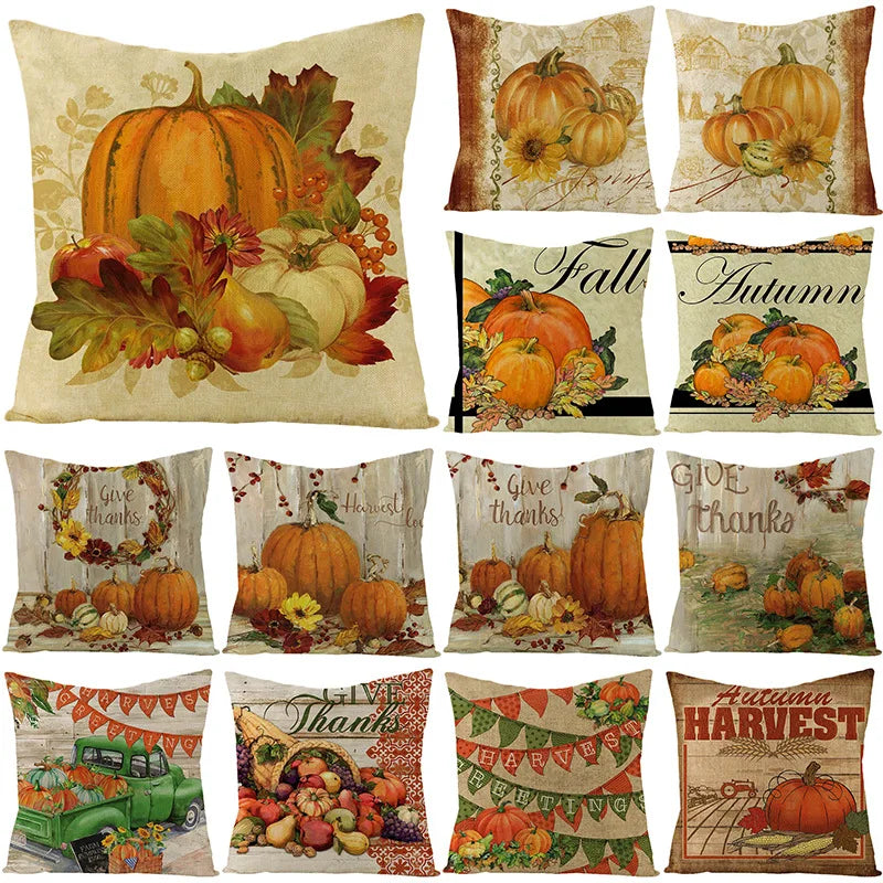 Autumn Throw Pillow Covers