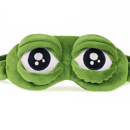 Sad Frog 3D Sleep Mask