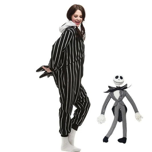 PAJAMASEA Unisex (145-200CM) Jack Skull Cosplay Onesie