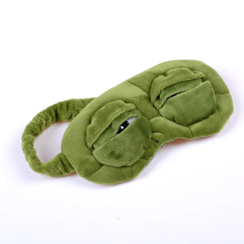 Sad Frog 3D Sleep Mask