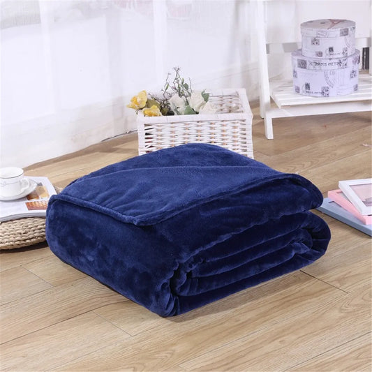 Super Soft Coral Fleece Blanket 220gsm – Lightweight, Luxurious, and Lovable
