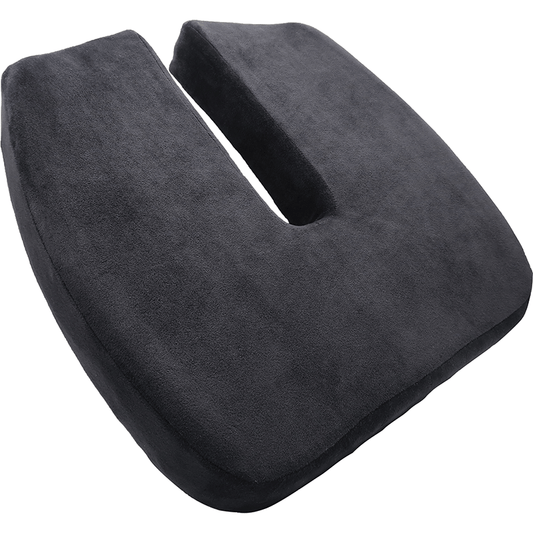 Long U-Shape Memory Foam Tailbone Seat Cushion