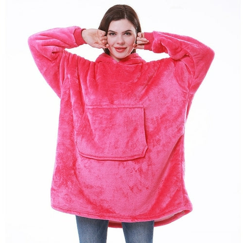Oversized Hoodie Blanket