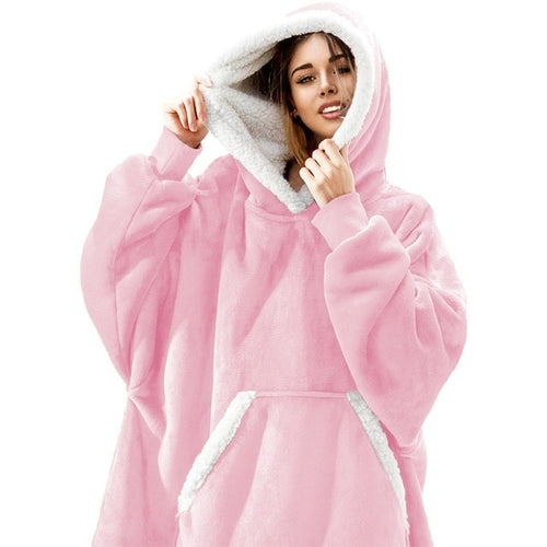 Oversized Hoodie Blanket