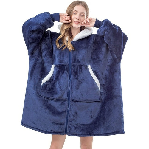 Oversized Hoodie Blanket