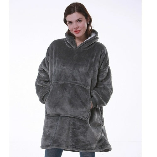 Oversized Hoodie Blanket