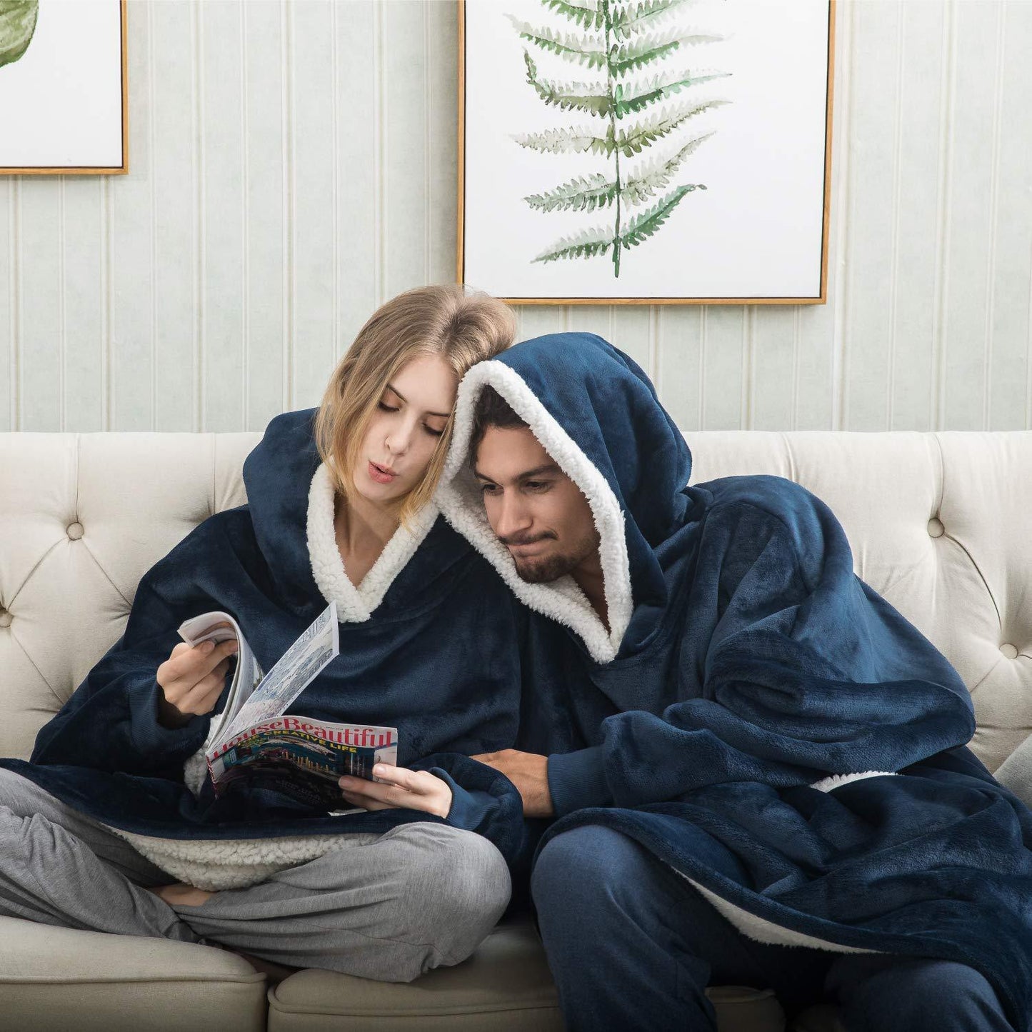 Oversized Hoodie Blanket