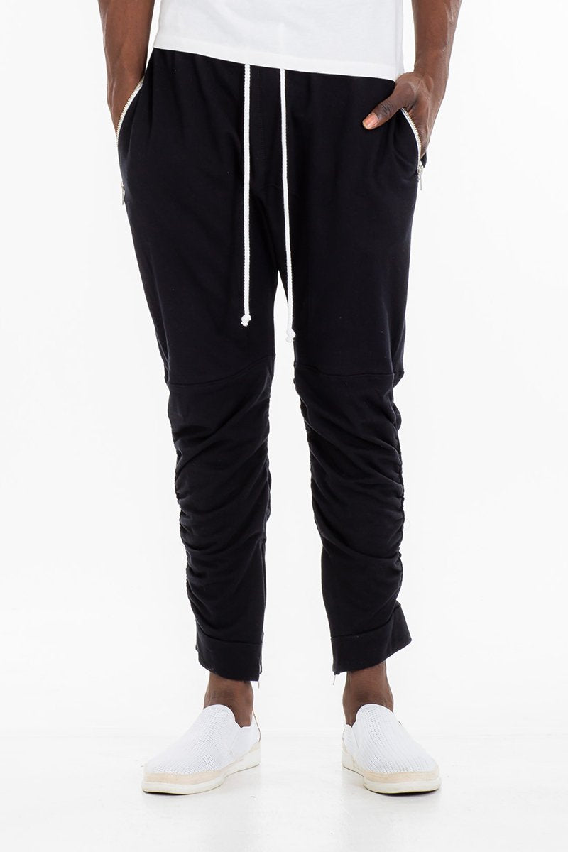 Gathered Bomber Pants – Where Streetwear Meets Couchwear