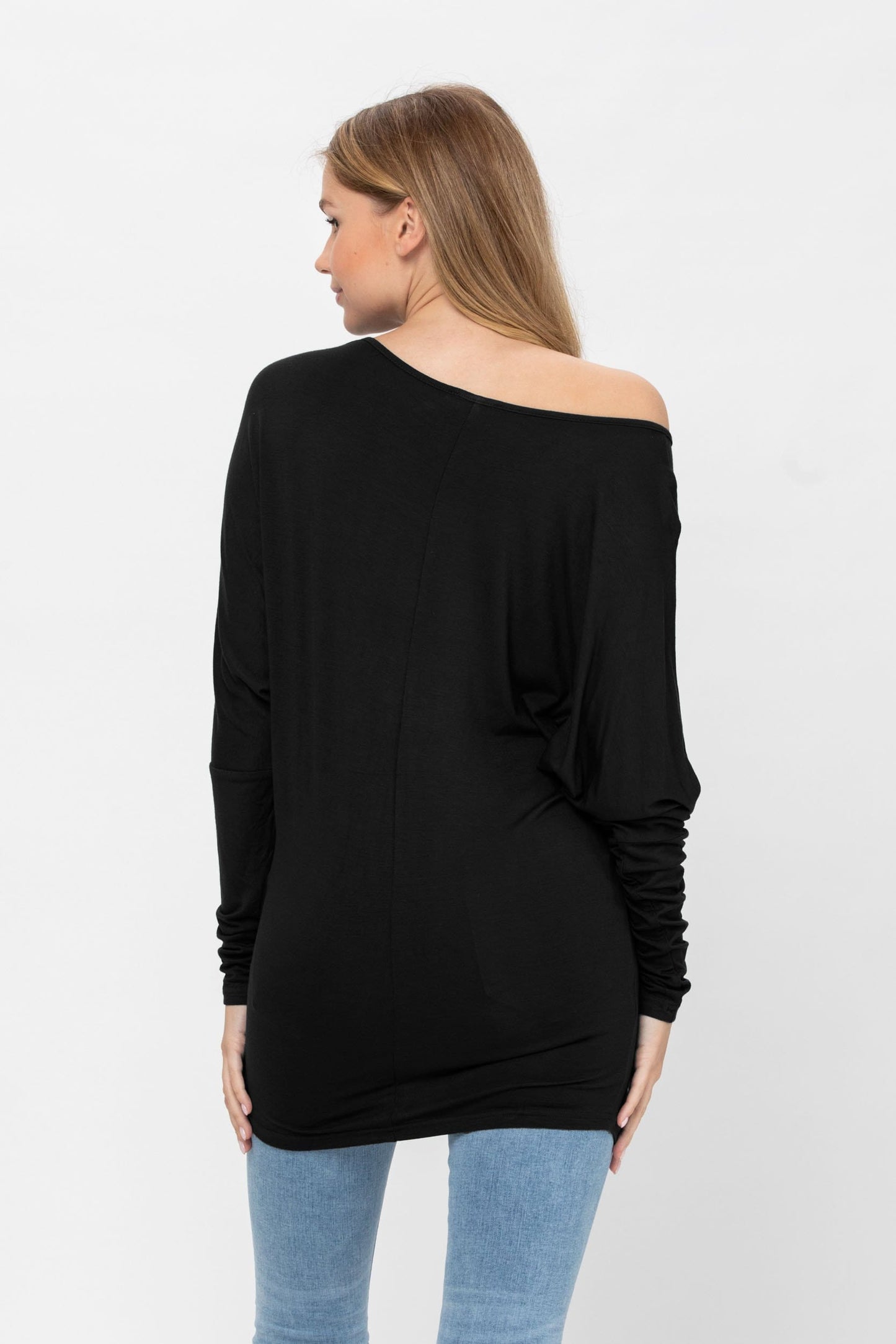 Long Sleeve Batwing Sweater