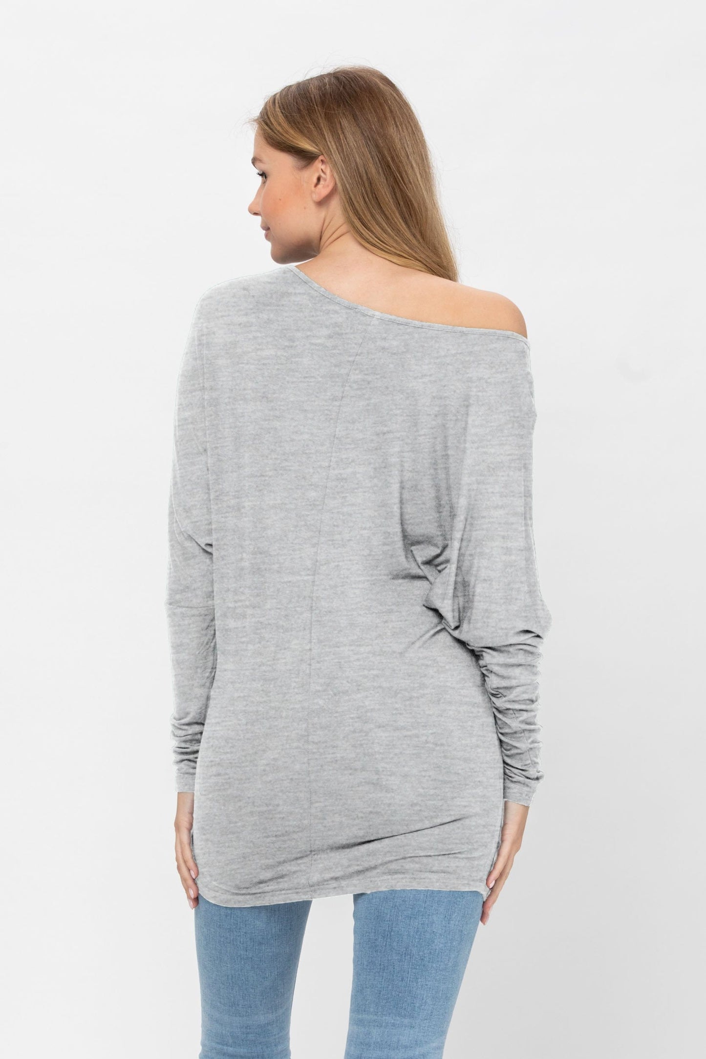 Long Sleeve Batwing Sweater