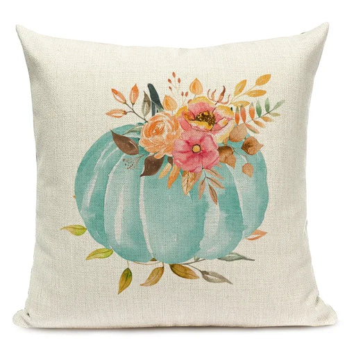 Autumn Pumpkin Cushion Cover