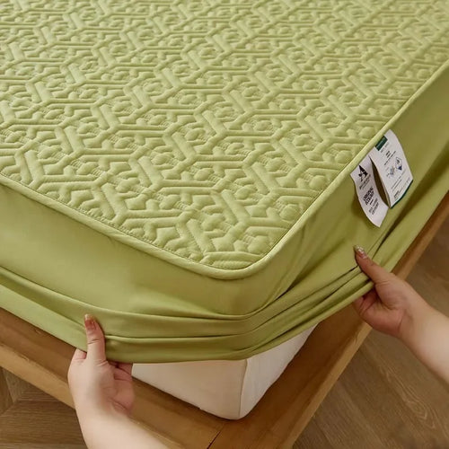 Pure Cotton Anti-bacterial Quilted Mattress Cover