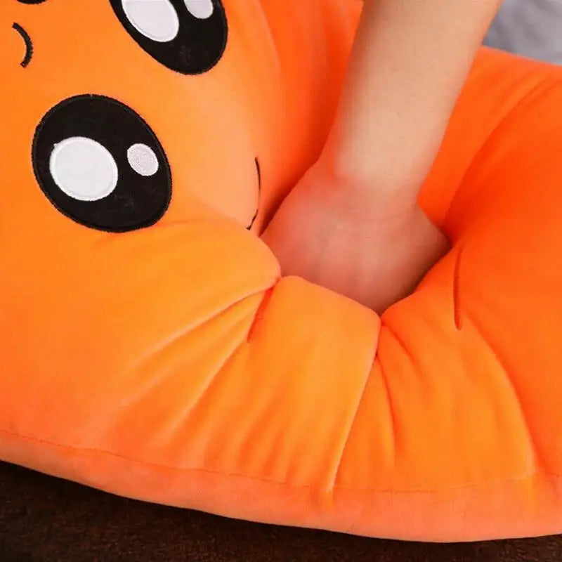 Expression Carrot Plush Novelty Pillow