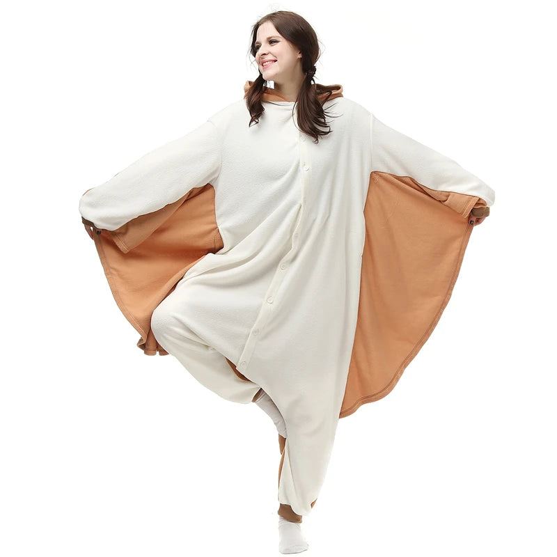 Flying Squirrel Onesie Pajamas