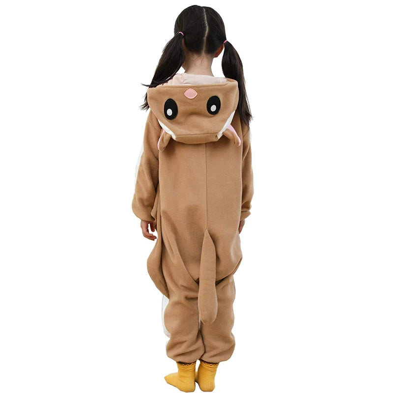 Flying Squirrel Onesie Pajamas