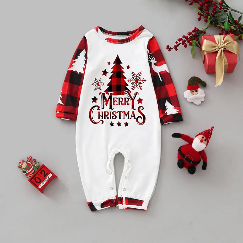 Christmas Matching Family Pajamas Set – Including Mom, Dad, Kids, Baby & the Dog!