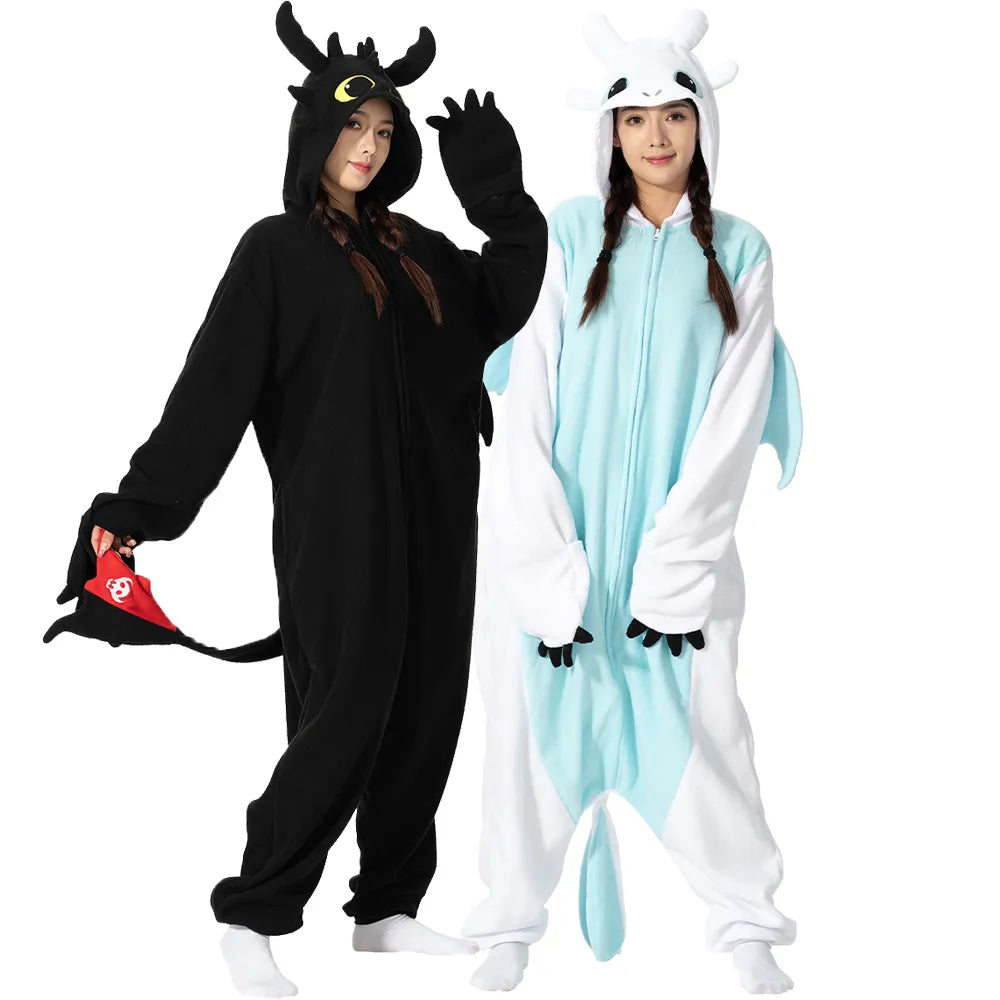 Onesie Cartoon Pajamas For Adult Women Men