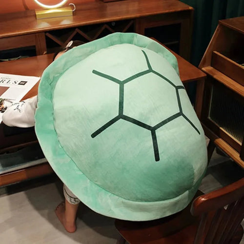 Turtle Shell Plush Pillow