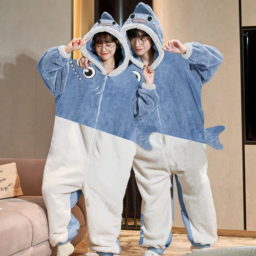 Cute Couples Pajama Onesies