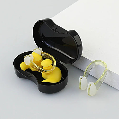 Swimming Nose Clip Ear Plug Set