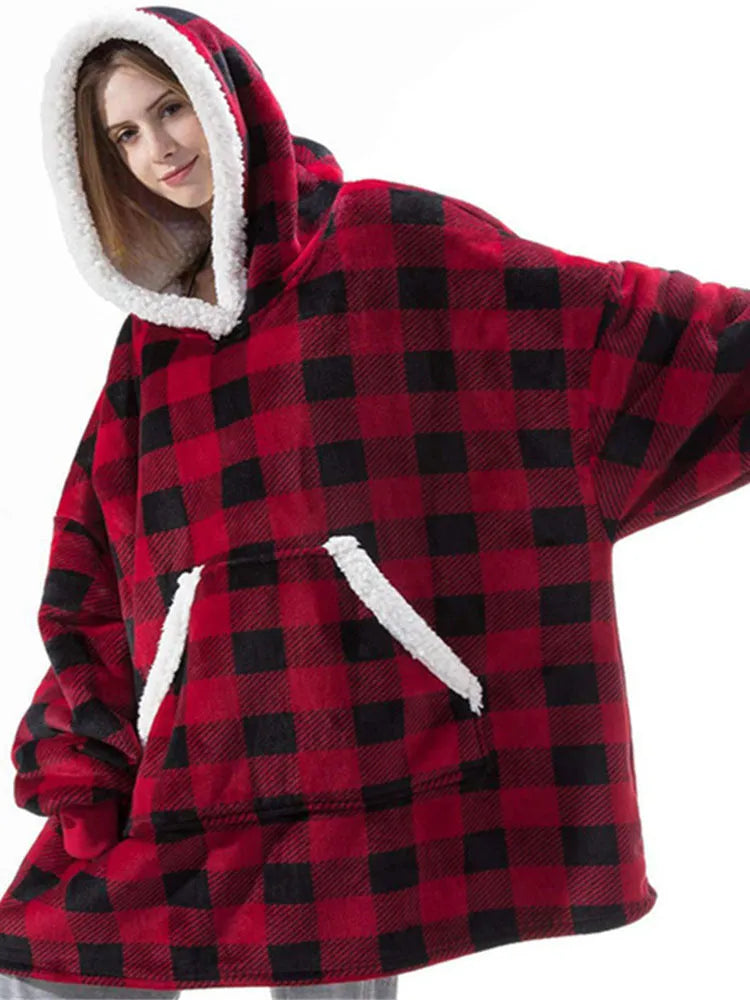Hoodie Blanket for Women