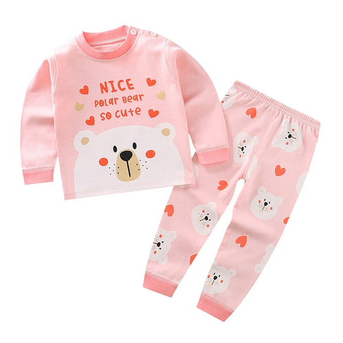 100% Cotton Kids Pajamas – Soft, Playful, and Perfect for Sweet Dreams