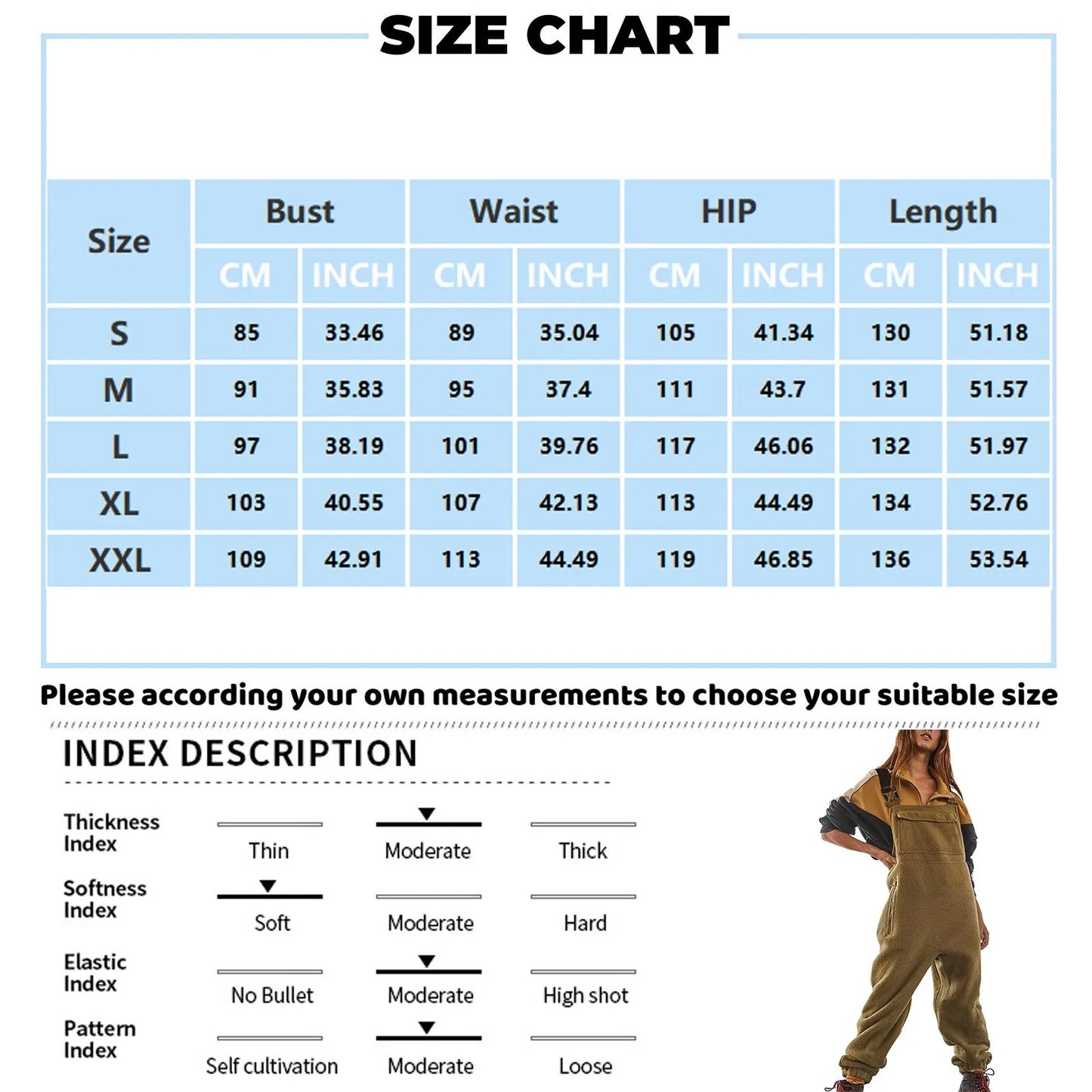 Womens Fleece Overalls