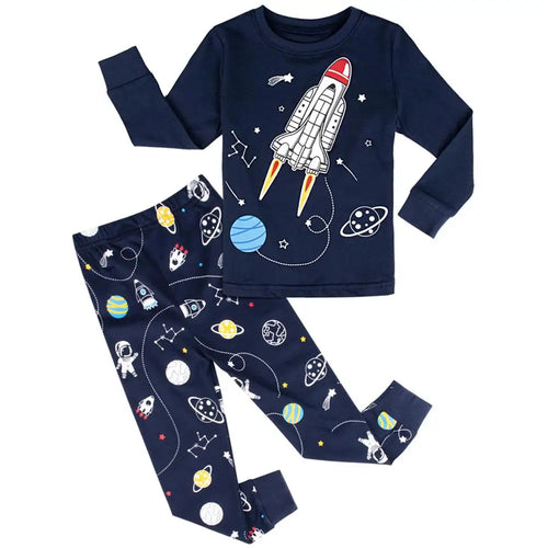 Kids Halloween Pajamas Set – Cozy Costume-Style Pajama Set for Boys