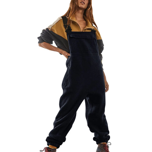 Womens Fleece Overalls
