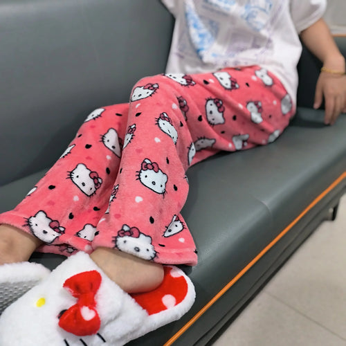 Hello Kitty Pajama Pants – Cozy Comfort Meets Kawaii Style