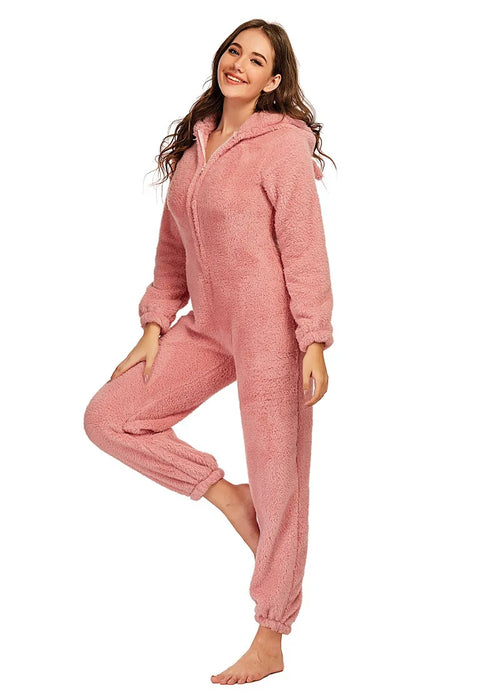 Warm Plush Winter Pajama Onesies