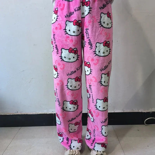 Hello Kitty Pajama Pants – Cozy Comfort Meets Kawaii Style