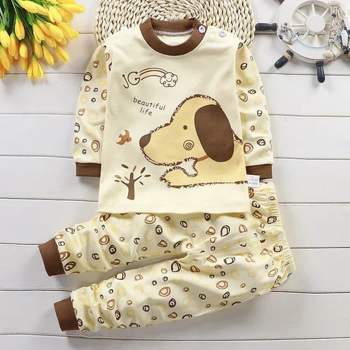 100% Cotton Kids Pajamas – Soft, Playful, and Perfect for Sweet Dreams