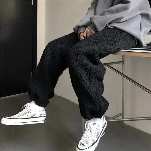 Winter Fluffy Thick Sweatpants