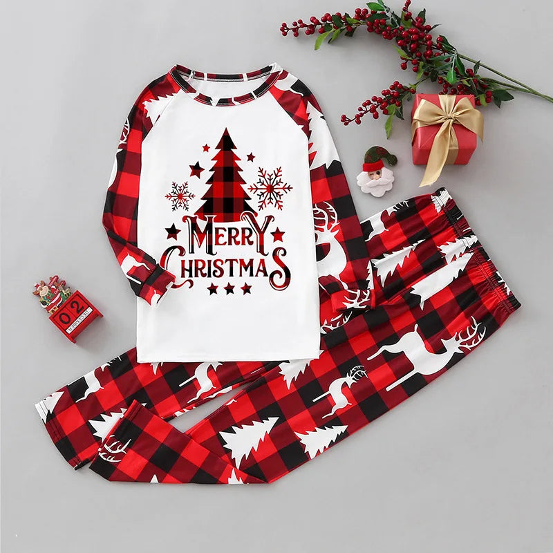 Christmas Matching Family Pajamas Set – Including Mom, Dad, Kids, Baby & the Dog!
