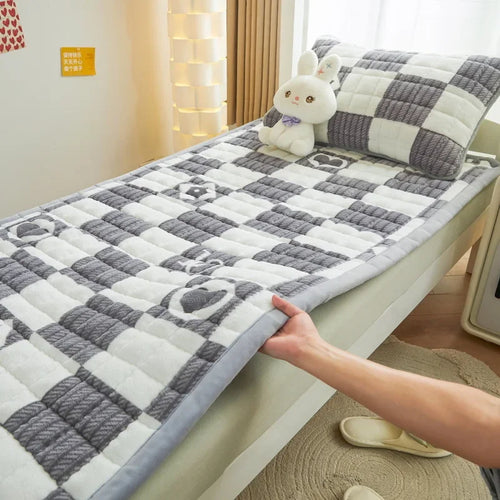 Winter Flannel Soft Mattress Topper