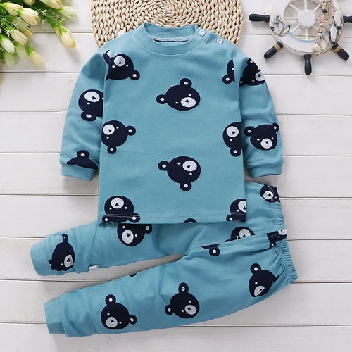 100% Cotton Kids Pajamas – Soft, Playful, and Perfect for Sweet Dreams