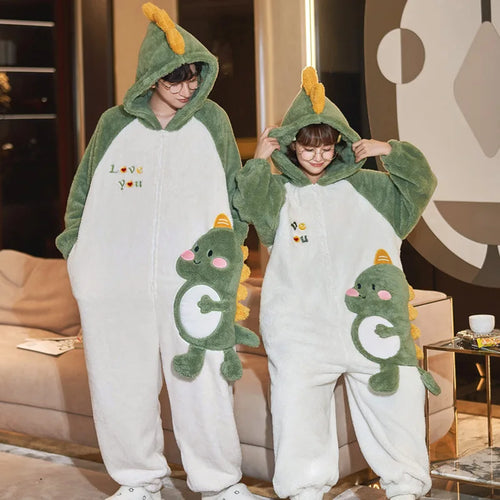 Cute Couples Pajama Onesies