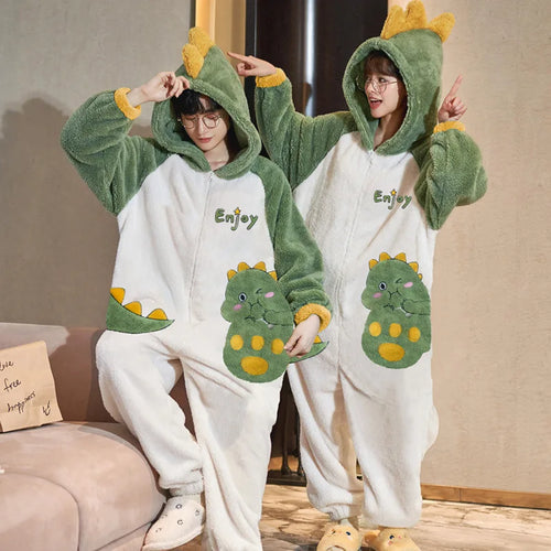 Cute Couples Pajama Onesies