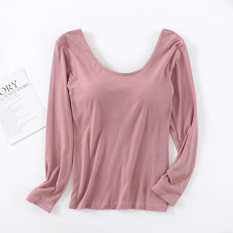 Long Sleeved Pajamas Top
